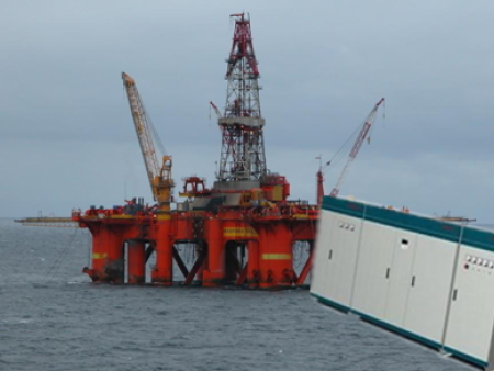 Marine high-power frequency power supply