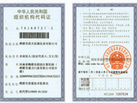 組織機(jī)構(gòu)代碼證