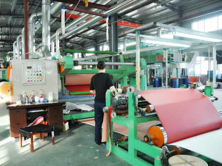 PU/PVC人造革干法線  Coating plant for PU/PVC synthetic leather 