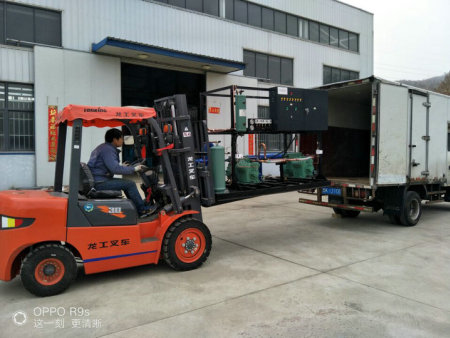 并联机组发货中