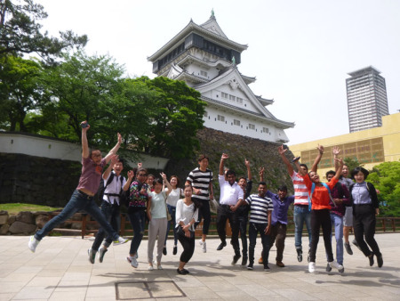 活动--小仓城下留个影