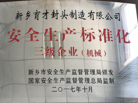 安全生产标准化三级企业