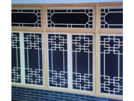 兰州仿古门窗花格制作的类型和方法