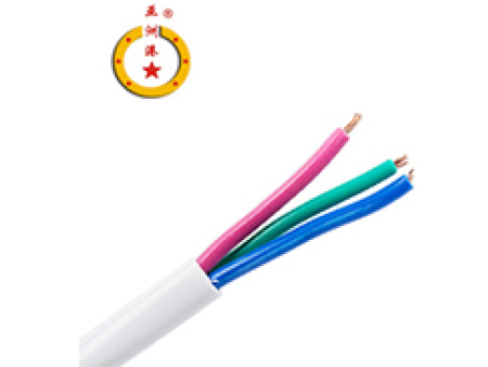 亚洲港牌 电线电缆 ZR-RVV3×2.5白护套