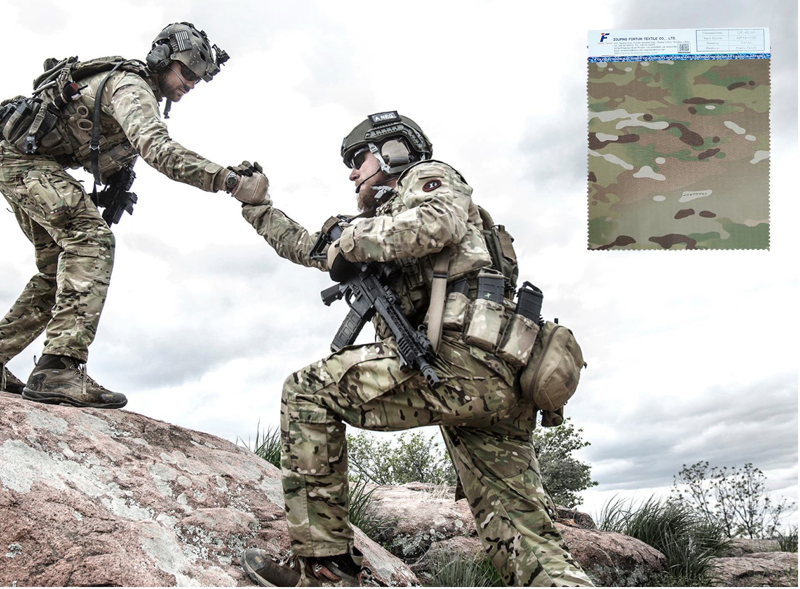 CAMOUFLAGE FABRIC HISTORY