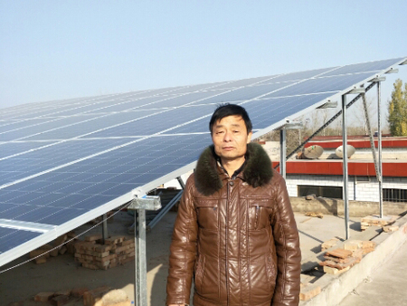 新镇镇于庄村田修杰15千瓦电站