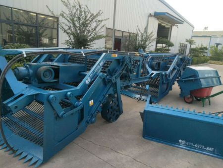 藥材收獲機準備發(fā)貨