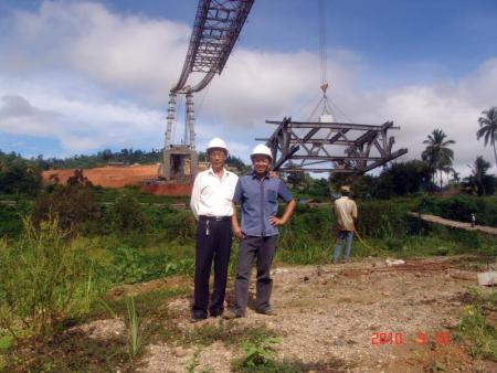 索道工程缅甸施工案例