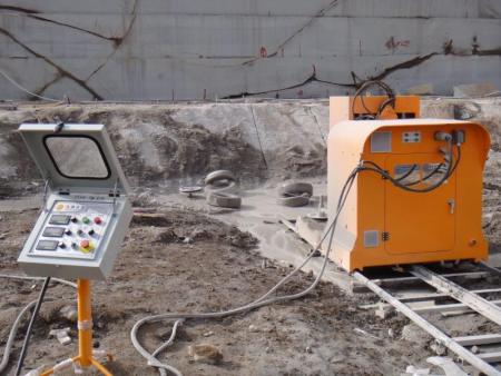 绳锯机施工案例