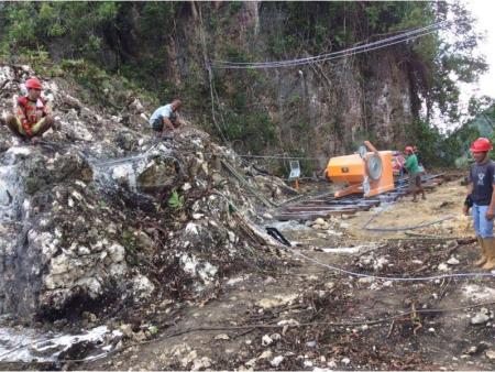 绳锯机施工案例