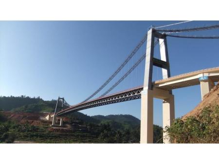 索道工程缅甸施工案例