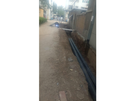 櫻園北區供暖管道水改氣改造