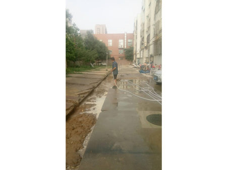 櫻園南區供暖管道水改氣改造