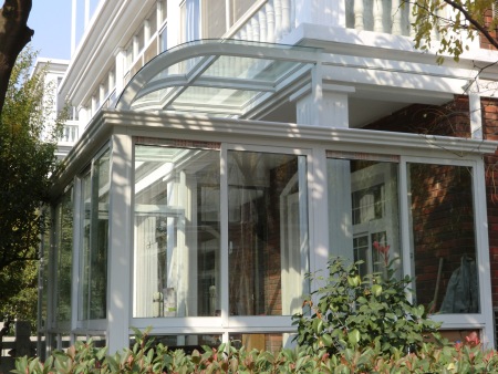 铝包木断桥铝门窗落地窗户效果图