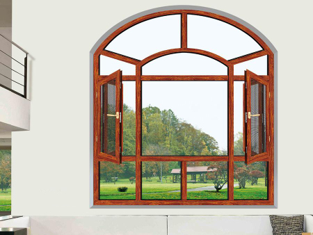 豪华断桥铝门窗别墅豪宅门窗定制效果图