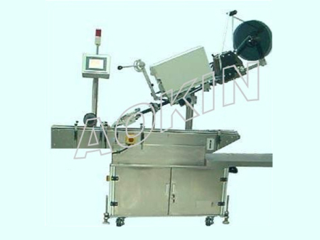 Flat printing labeling machine