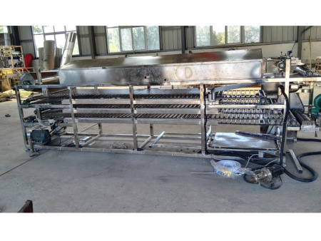 三層冷卻雙刀方皮機