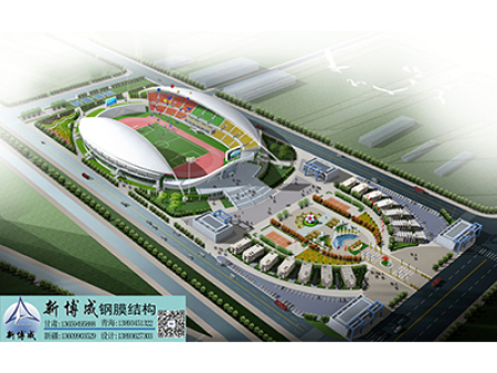 方案一鸟瞰日景