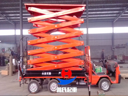 电瓶车载式液压升降平台