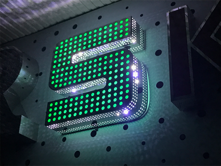 楼顶大字发光字