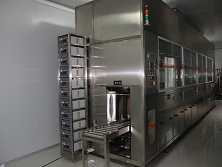 手機玻璃面板清洗+烘干系統(tǒng)