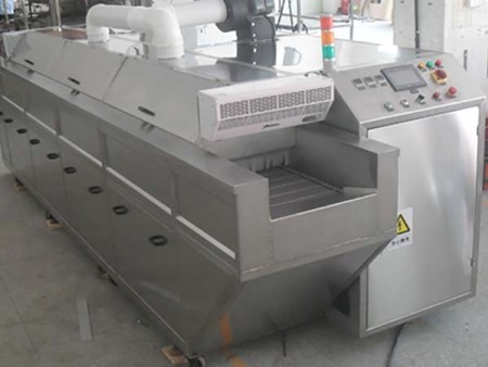 通過式攝像頭配線路板清洗+烘干系統(tǒng)