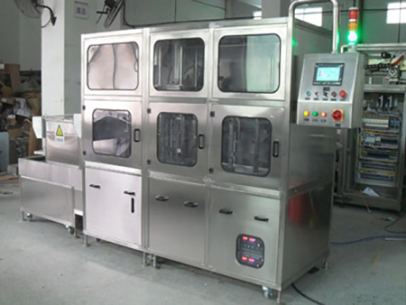 晶體片超聲波清洗+烘干系統(tǒng)