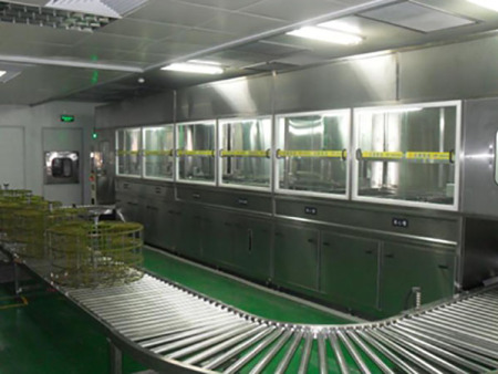 全自動環(huán)型吸塑清洗-離心干燥系統(tǒng)