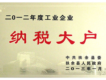 扶余縣納稅大戶