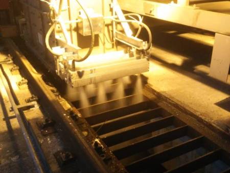 筒仓皮带卸料小车治理后现场照片