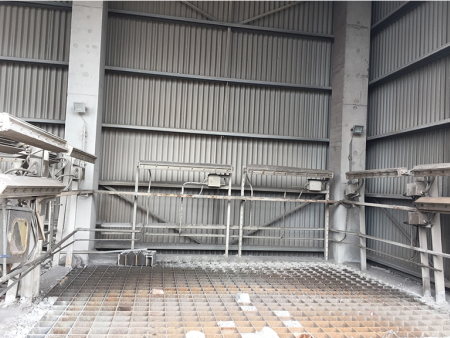 宝钢广东湛江钢铁基地项目原料工程汽车卸料部分微雾抑尘装置