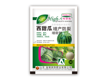 西甜瓜增产防裂增甜剂含腐植酸水溶肥料 西甜瓜增产防裂增甜剂含腐植酸水溶肥料