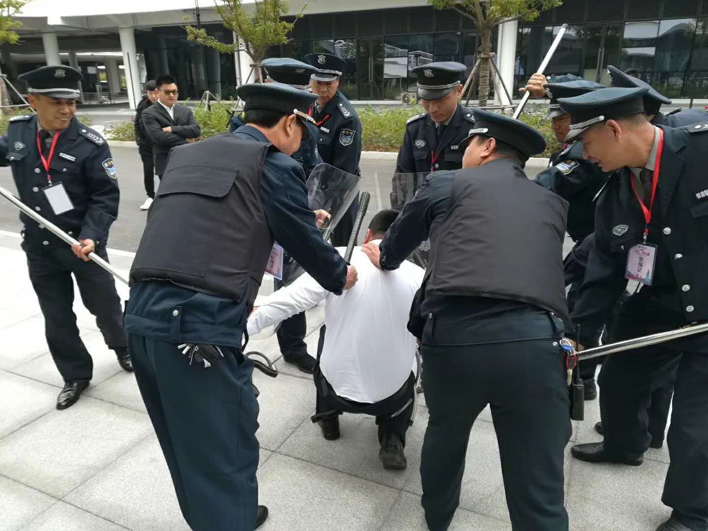 加強防恐演練 提升安全防護能力