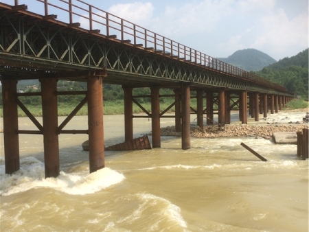 泰禾集团永泰葛岭钢栈桥施工工程