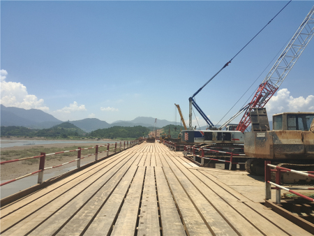 中铁五局一公司衢宁铁路（福建段）5标项目经理部西陂塘大桥施工工程