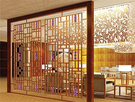 酒店屏风铝单板