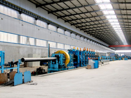 直缝钢管生产线