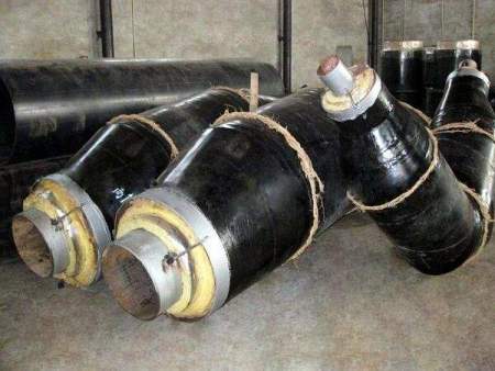 钢套钢蒸汽保温异径管