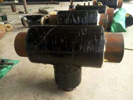 钢套钢蒸汽保温三通