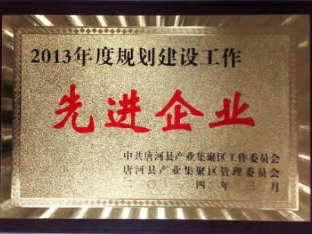 2013年年度规化建设先进单