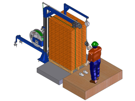 EFB半自动塑钢带穿带机