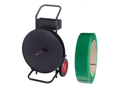 PET塑钢带带盘车