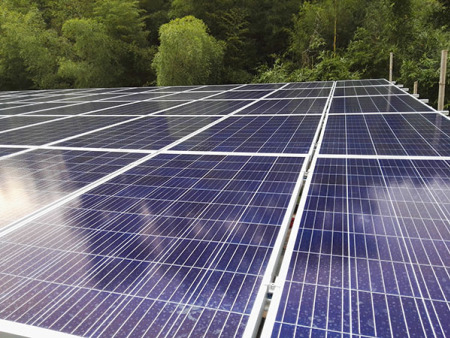 漳州50.45KW扶贫光伏电站