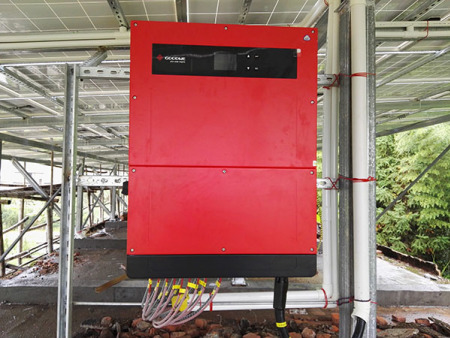 漳州50.45KW扶贫光伏电站