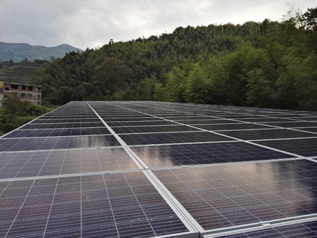 漳州50.45KW扶贫光伏电站2