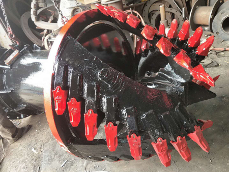 挖泥船液壓絞刀