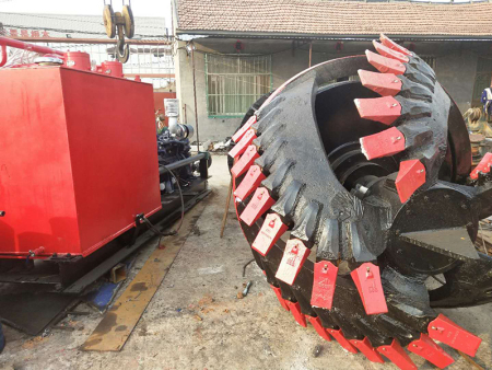 挖泥船液壓絞刀