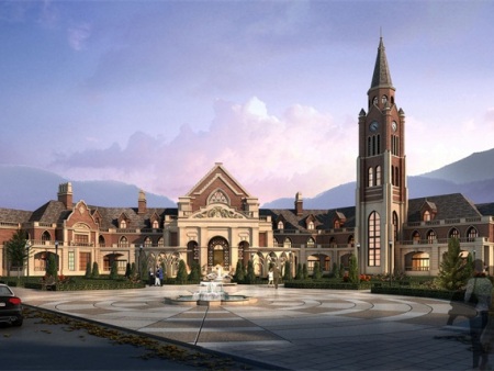 河北木纹铝单板施工案例