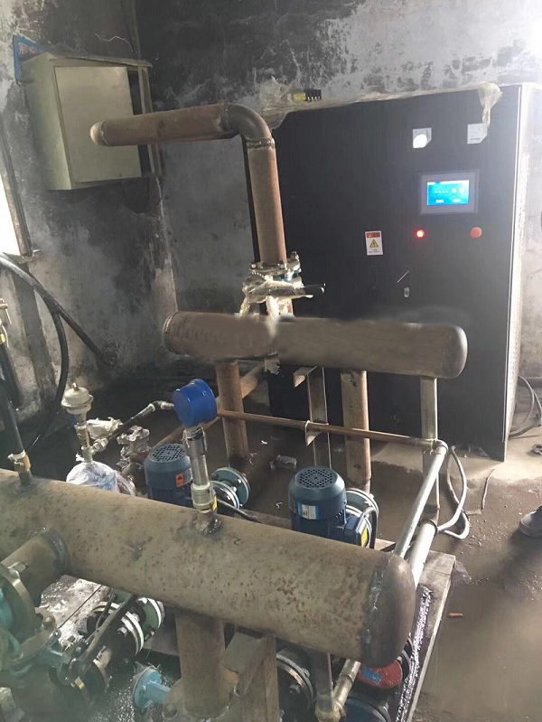 雙鴨山某水泥廠電磁采暖