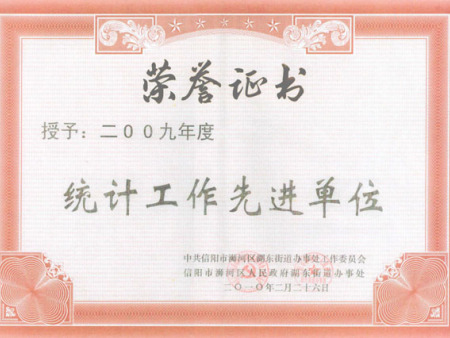 荣誉证书 荣誉证书